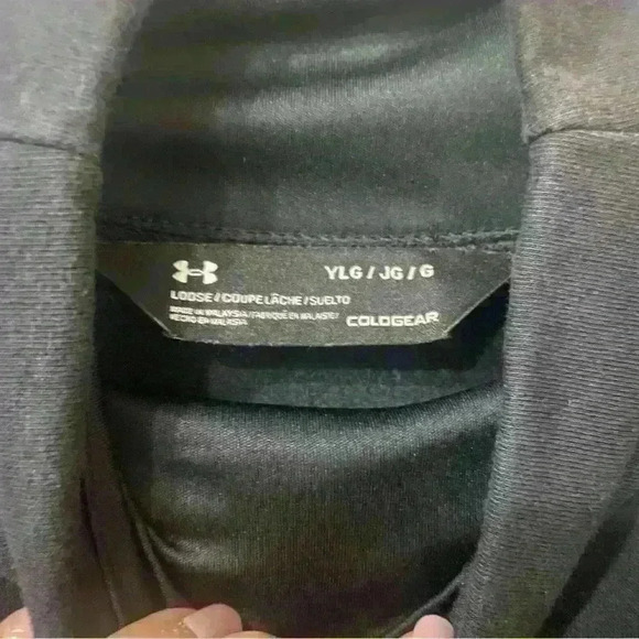 Under Armour Unisex Turtleneck Coldgear Sweatshirt - Picture 4 of 9